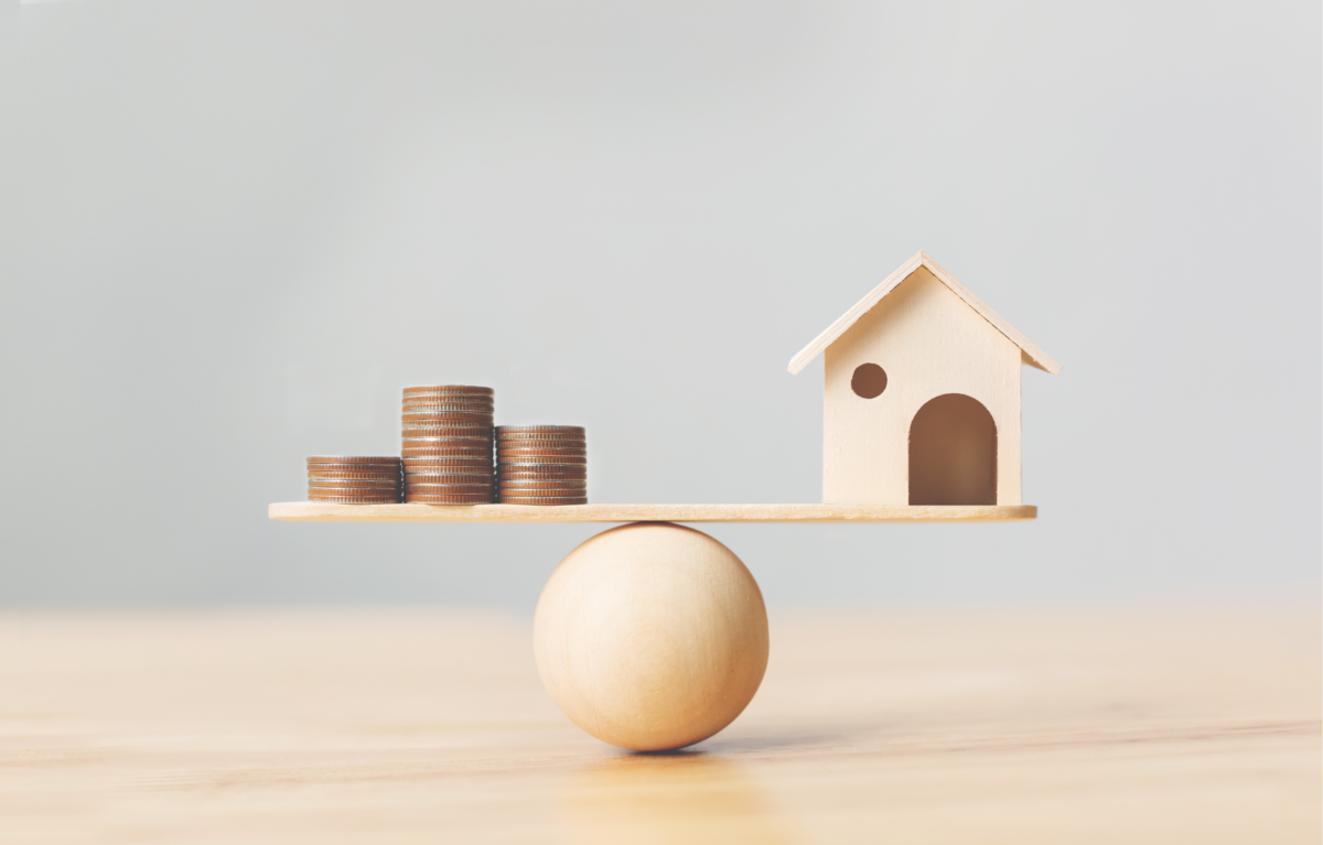 Balancing money and house