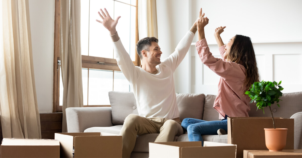 Happy long-term tenants enjoying their well-maintained home, showcasing strong tenant retention through professional rental property management.