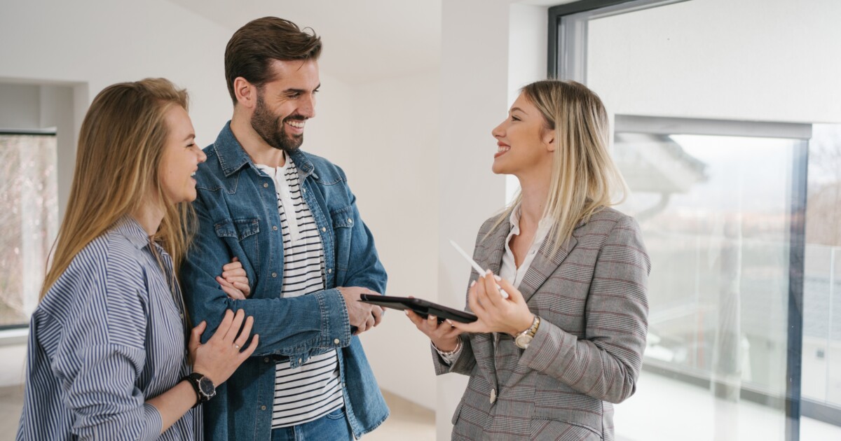 Property manager reviewing local data to help landlords stay ahead of market trends.
