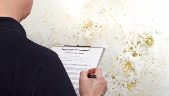 Landlord finding damages to their property during annual property inspections.